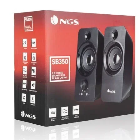 NGS SB350 Altavoces Multimedia 2.0 de 12W